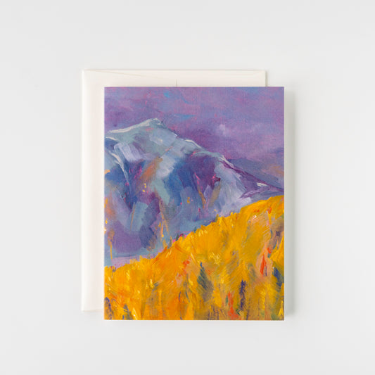 Larches in the Cirque Card