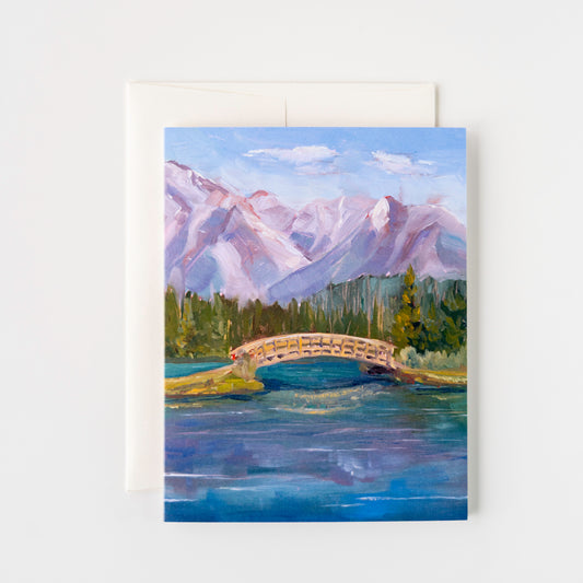 Reflections in Purple Card