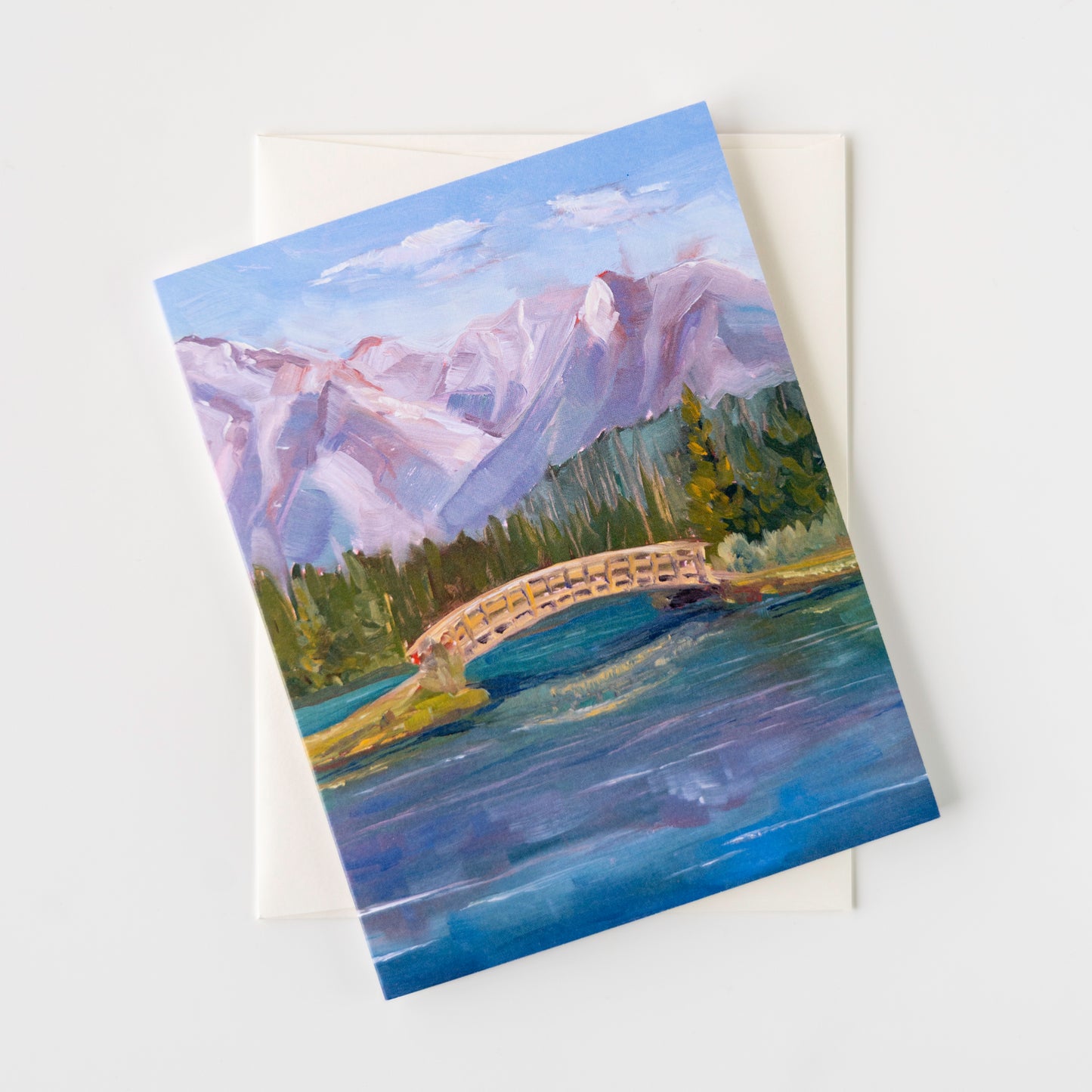 Reflections in Purple Card